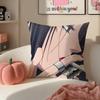 1PC Anime Blue Smoking cool NANA Cushion Cover Pillowcase Short Plush Invisible zipper Room Sofa Cushion Cover