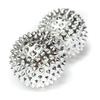 2Pcs Massage Ball Magnetic Anti-stress ABS Acupressure Therapy Needle Ball Massager for Hand