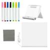 LED Note Board with Colors Light-up Acrylic Message Board Illuminated Dry Erase Writing Drawing Board for Kids And Adults
