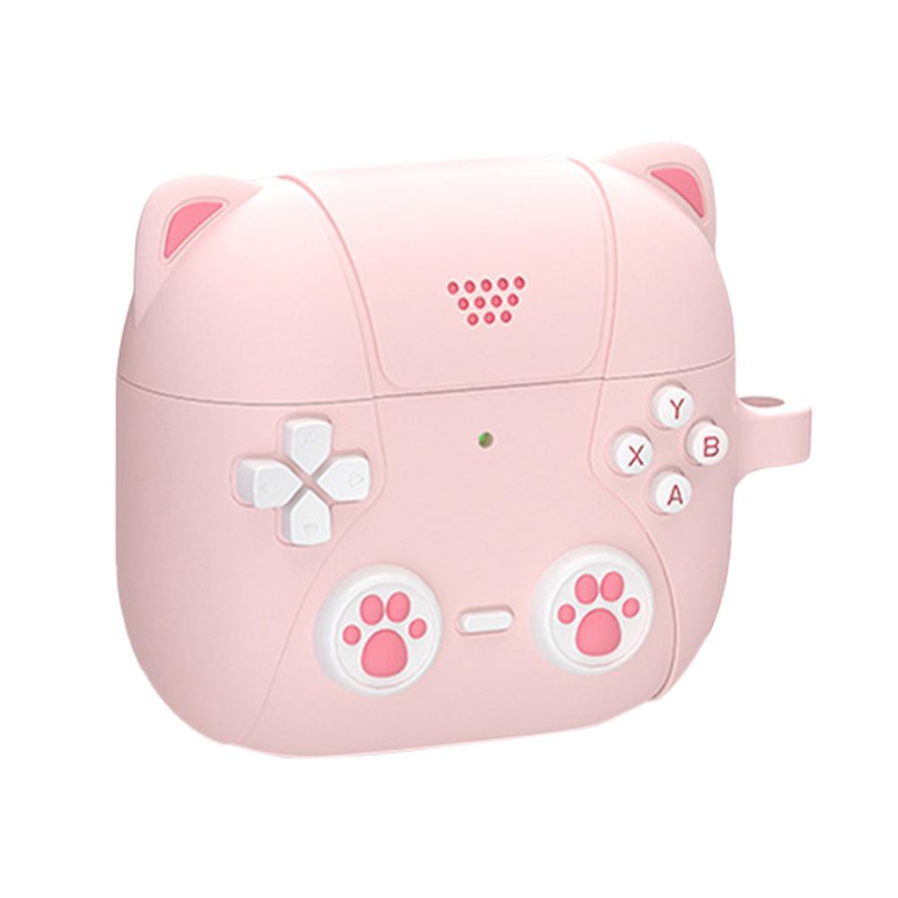 3 Pcs Earphone Case Full Silicone Protective Cover Front LED Visible Earbuds Case for AirPods 4 Wireless Wired Charging Case