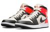 Jordan 1 Mid Newsprint Light Orewood Brown Women's DQ6078-100