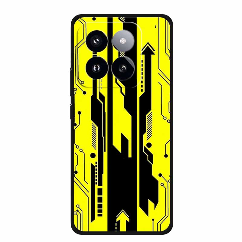 Для Xiaomi 14T PRO Чехол Роскошный Мягкий Силикон ТПУ Чехлы для Телефона Задняя Крышка Для Xiaomi14T Бампер Защитный Ударопрочный Любовь fundas