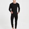 Мужские комплекты ультрамягкого термобелья Long Johns с флисовой подкладкой