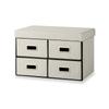 3WAY Drawer Storage 4 Gray Box, Drawers, SST4H-60,