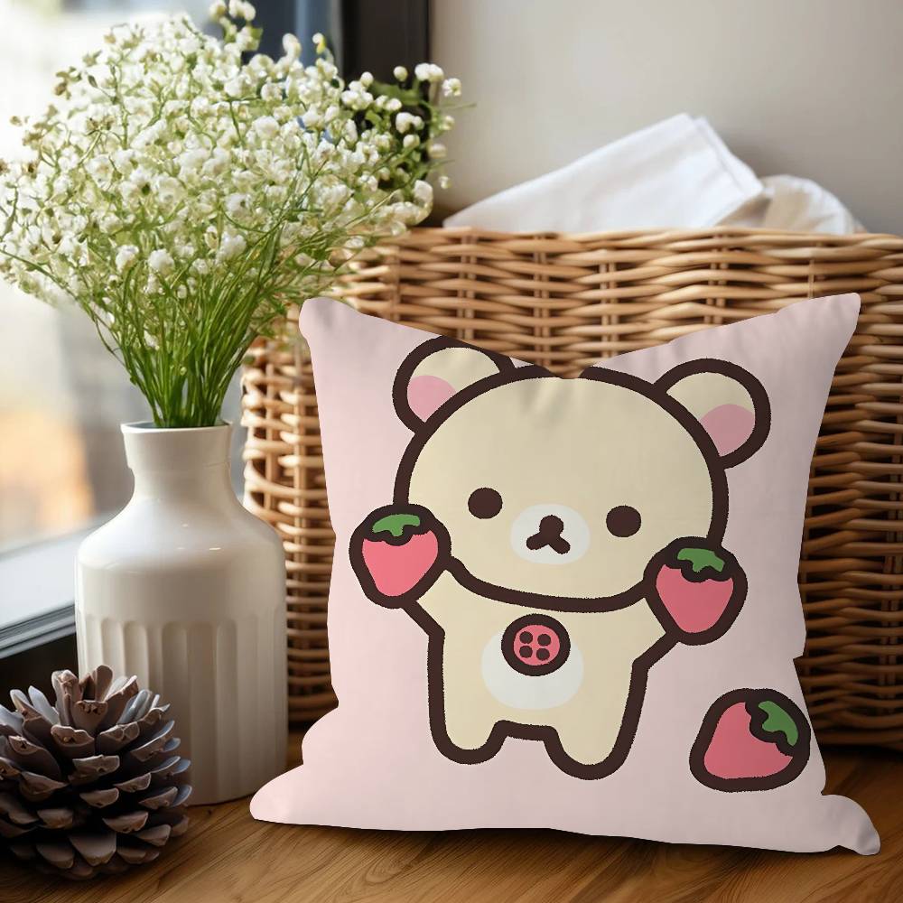 Наволочка Rilakkuma Дюймы Фермерский Декор Домашние Наволочки Для Дивана Украшения
