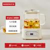Basen small square stew all glass health pot, boiling pot, 1L kettle, constant temperature pot, baby and baby grade material, mini