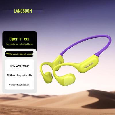 Наушники с костной проводимостью Langsdom AirWave Pro с открытой конструкцией