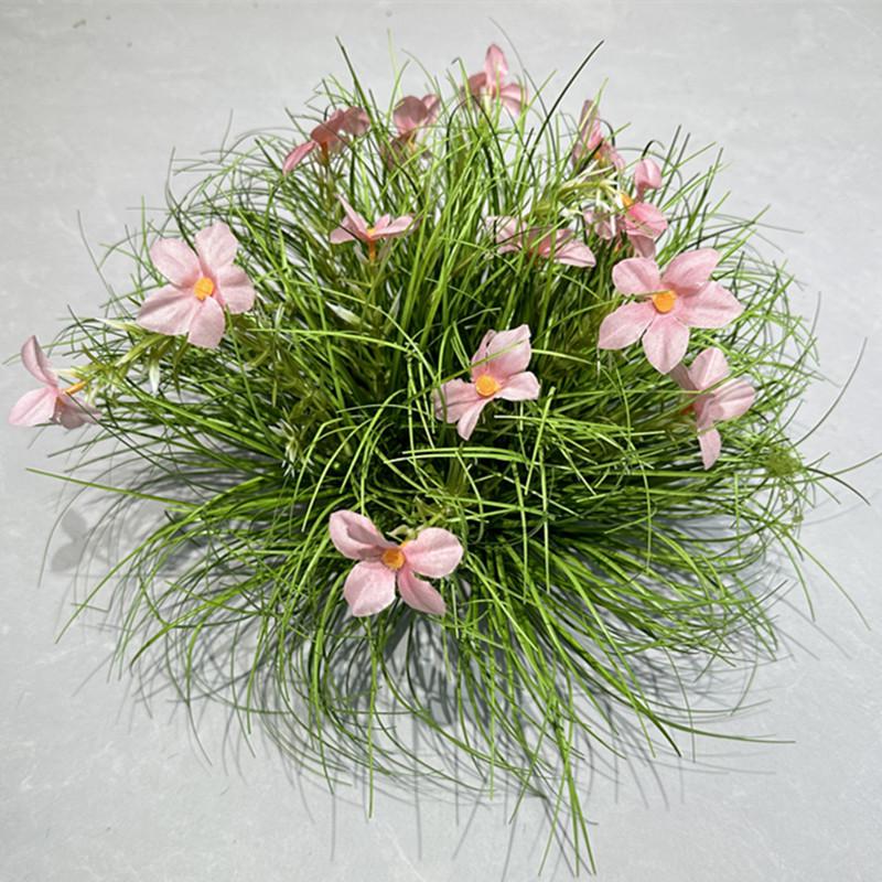 Искусственный шар из травы для декора помещений и фотографии