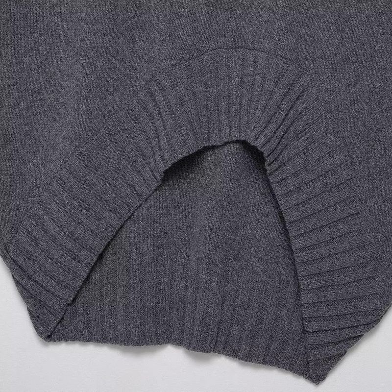 Araltay New Western Style Women Clothes Versitile Fashion Simple Wool Knitting Oversized Vest 6771112