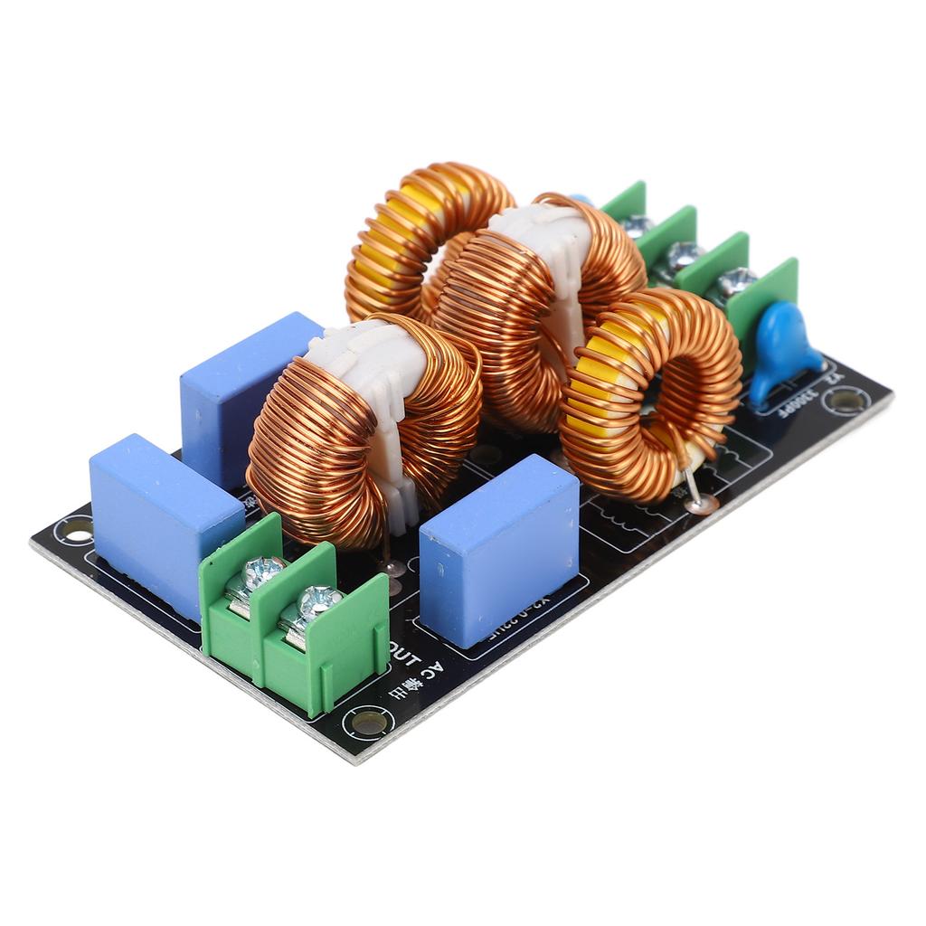 4A FCC EMI Power Filter Module 3 Stage High Frequency Audio Amplifiers Filter AC110V‑