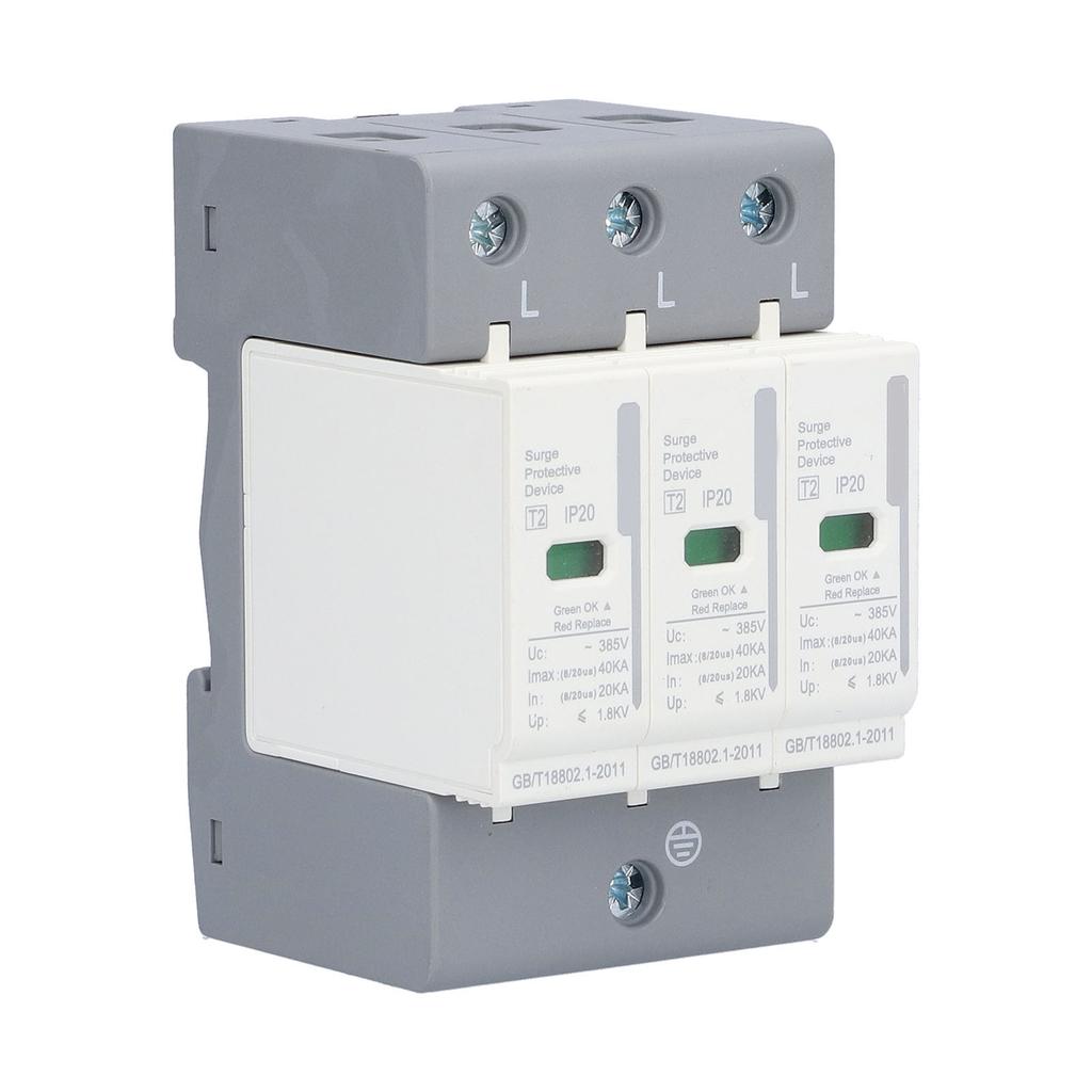 BERM Устройство защиты от перенапряжения Разрядник SPD Защита электрической цепи 220 В 380 В 3P40KA
