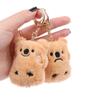 Писк, улыбающийся или плачущий медвежонок, брелок, плюшевый кулон, милый кулон для девочек, чехол для мобильного телефона, женская сумка, кулон, подарок