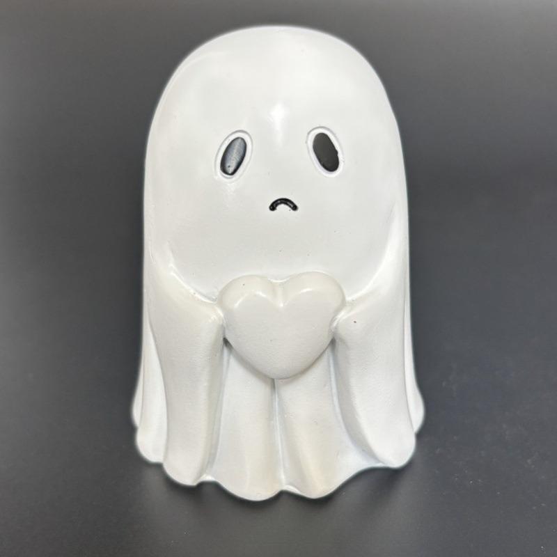 Cute White Ghost Party Decoration, Courtyard Ornaments, Study Decorations, and Small Decorations Add Fun Atmosphere
