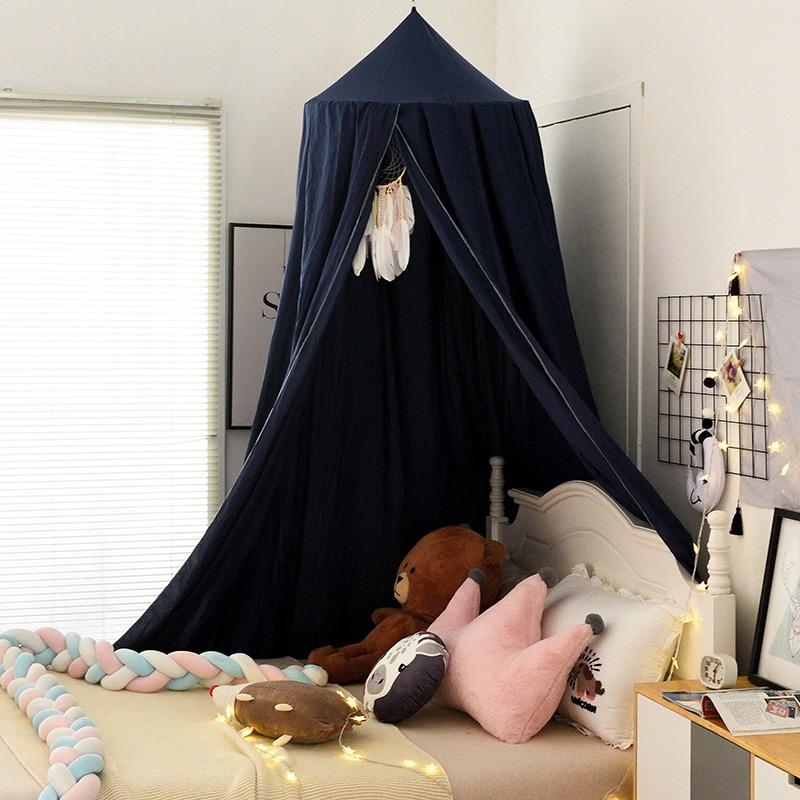 Dome Canopy Mosquito Net for Kids - Ins Style Hanging Tree House Tent Bed Curtain Play Shelter
