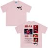 Rapper Milo J 2026 Tour Oversized Print T-Shirt, Unisex Casual Fashion Women And Men T-shirt