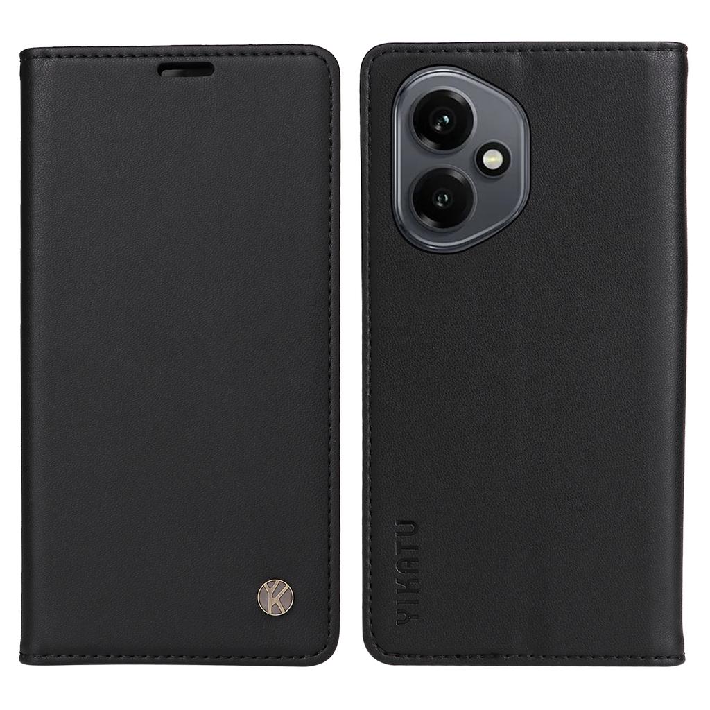 For Honor 400 5G (Global) Phone Cases YIKATU Magnetic Closure PU Leather Mobile Cover