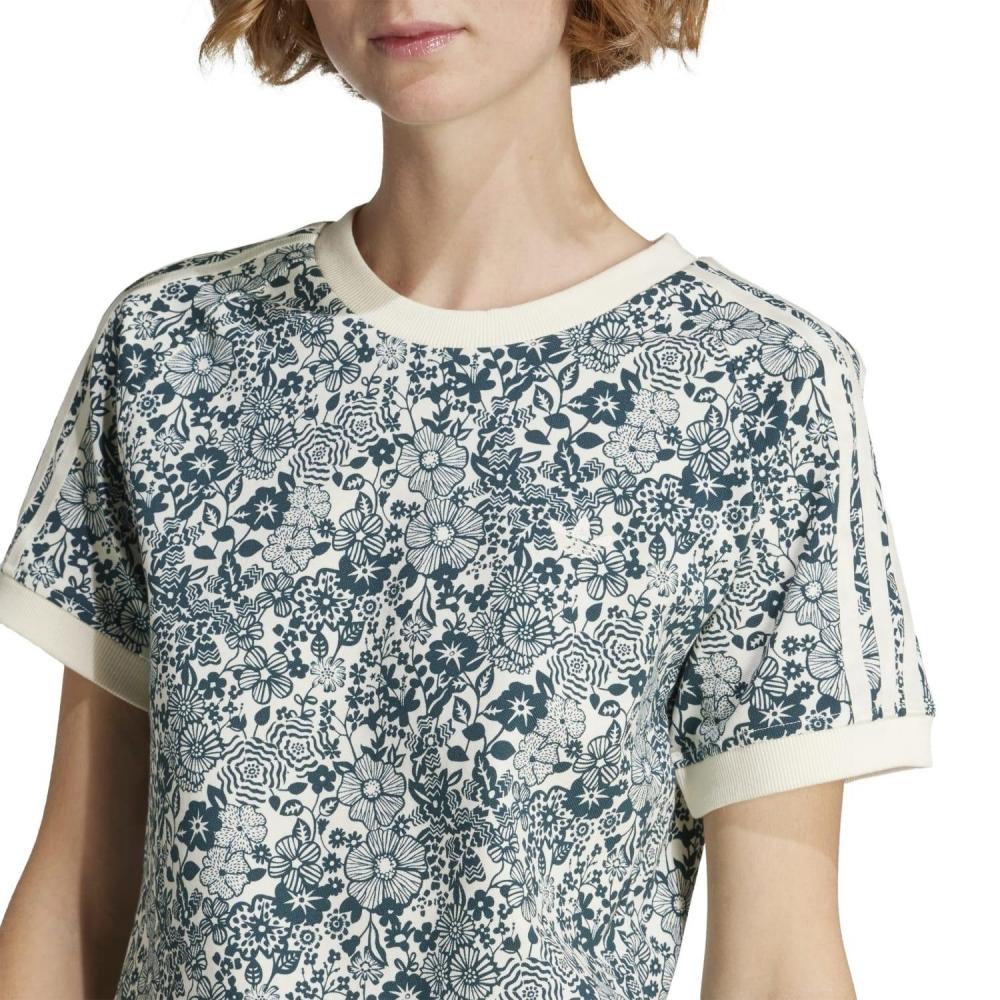 Adidas W LiberTy Aop T Jx0462 Crea Auro