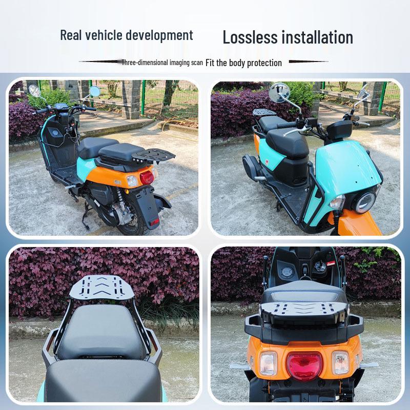 SYM 4MICA Little Ant 150 Rear Luggage Rack - Carbon Steel Tail Trunk Bracket XS150T-13