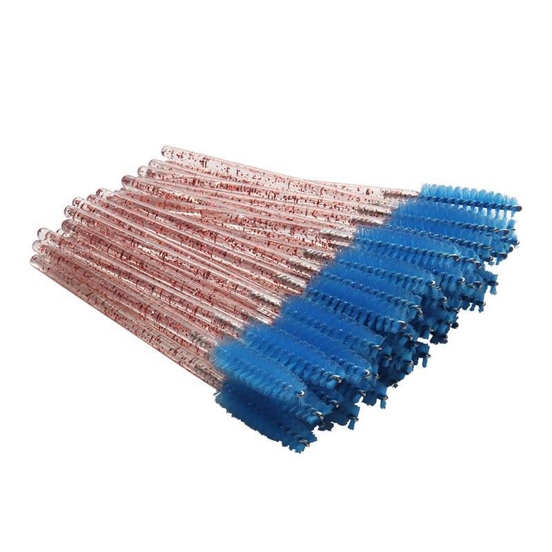 Disposable Crystal Rod Eyelash Extensions Brush - Spiral Curl Comb