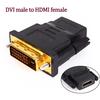 Dvi 24+1 Male To Female Pc Cable Adapter Converter For Digital Hdtv Lcd
