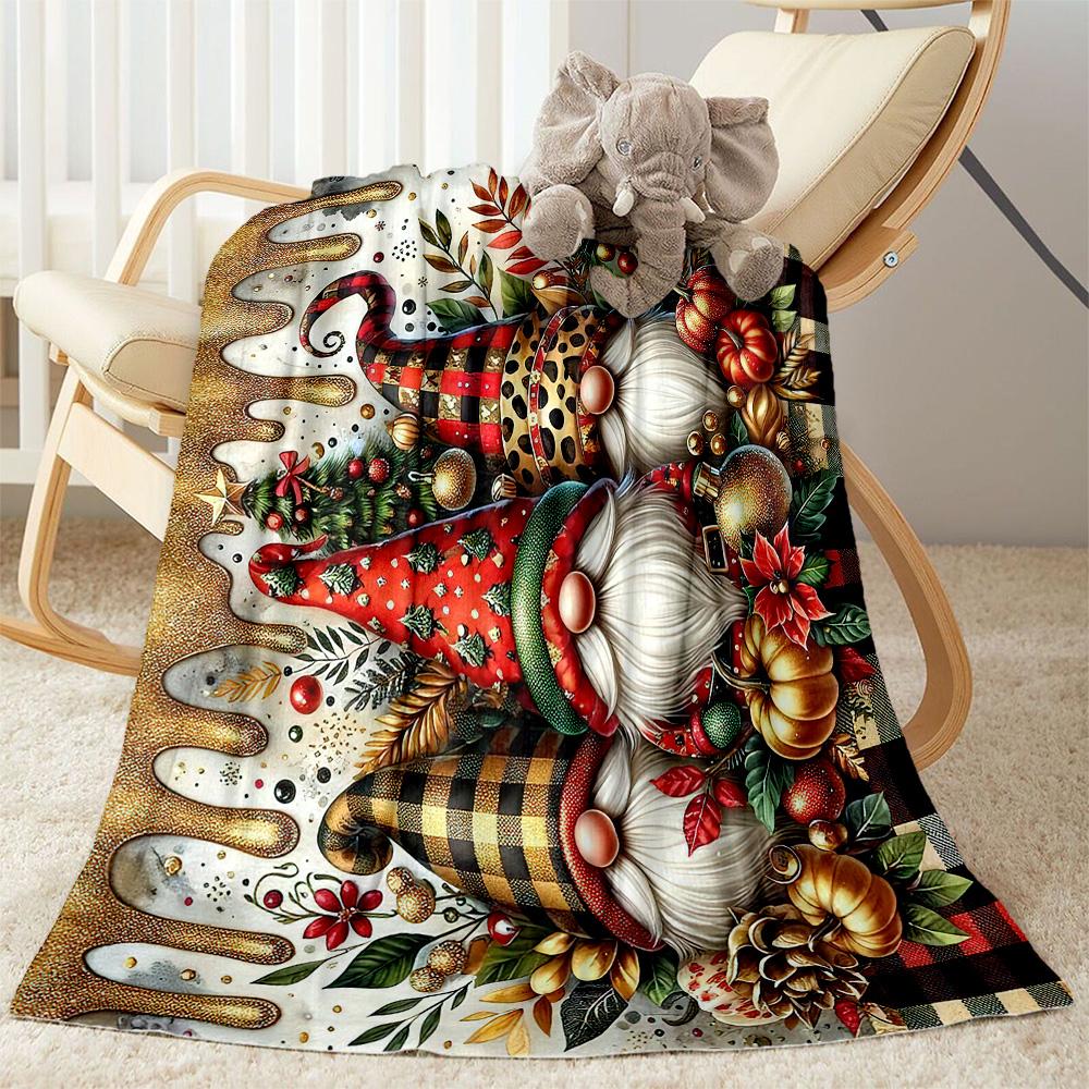 Christmas 220 Blanket Warmthful Decor Suitable for Picnics Seaside Couch Four Seasons Universal Warmthful Decor Birthday Christmas Gift Blanket