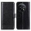 Чехол-подставка-кошелек для OnePlus 11 5G, текстура Crazy Horse, магнитная застежка, ПУ кожа+ТПУ, противоударный чехол
