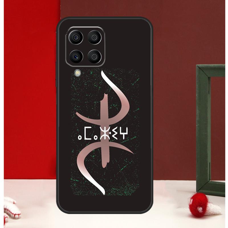 Кейс с флагом берберов-амазигов для Samsung Galaxy M56 M36 M16 M31 M21 M13 M33 M53 M15 M35 M55 M12 M32 M52 M14 M34 M54