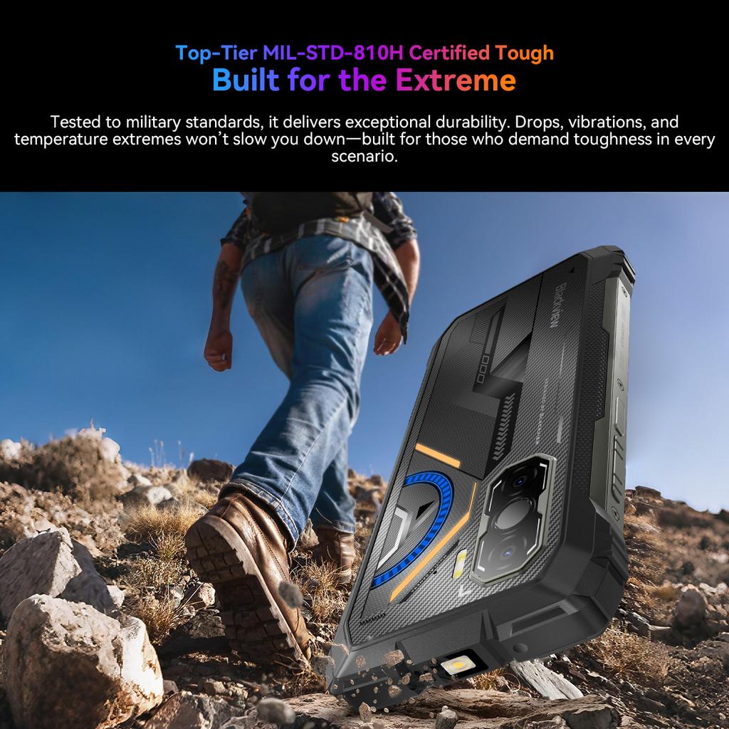 Blackview ROCK 3 Уличный смартфон 32 ГБ + 256 ГБ Тепловизионная камера 10000 мАч Мобильный телефон