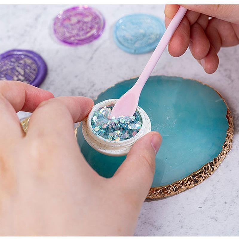 1 шт. креативный силиконовый мини-маленький набор заостренных скребков, расширенный скребок для бутылочек для макияжа, двойной скребок для варенья, скребок для ложки, скребок