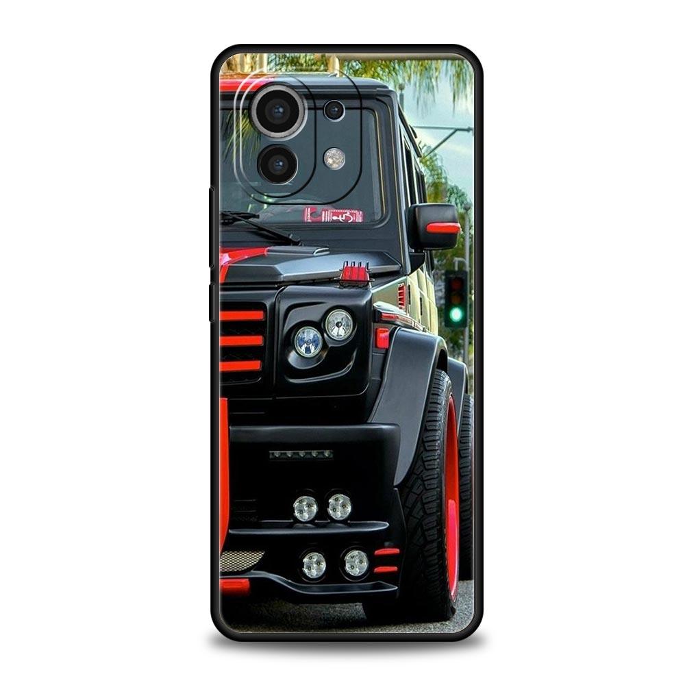 Синий, красный чехол для телефона с спортивным автомобилем и автомобилями для Xiaomi Mi Poco X4 Pro X3 NFC M3 F3 M4 12 11 Ultra 11X 11T 11i Note 10 Lite 10T 9T