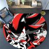 Sonic the Hedgehog,Round Area Rug,Carpet Rug for Living Room Bedroom Sofa Playroom Decor,Non-slip Floor Mat