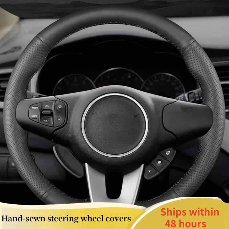 Car Steering Wheel Cover For Kia Carens 2013 - ized DIY Car Accessories Interiors Original Steering Wheel Braid