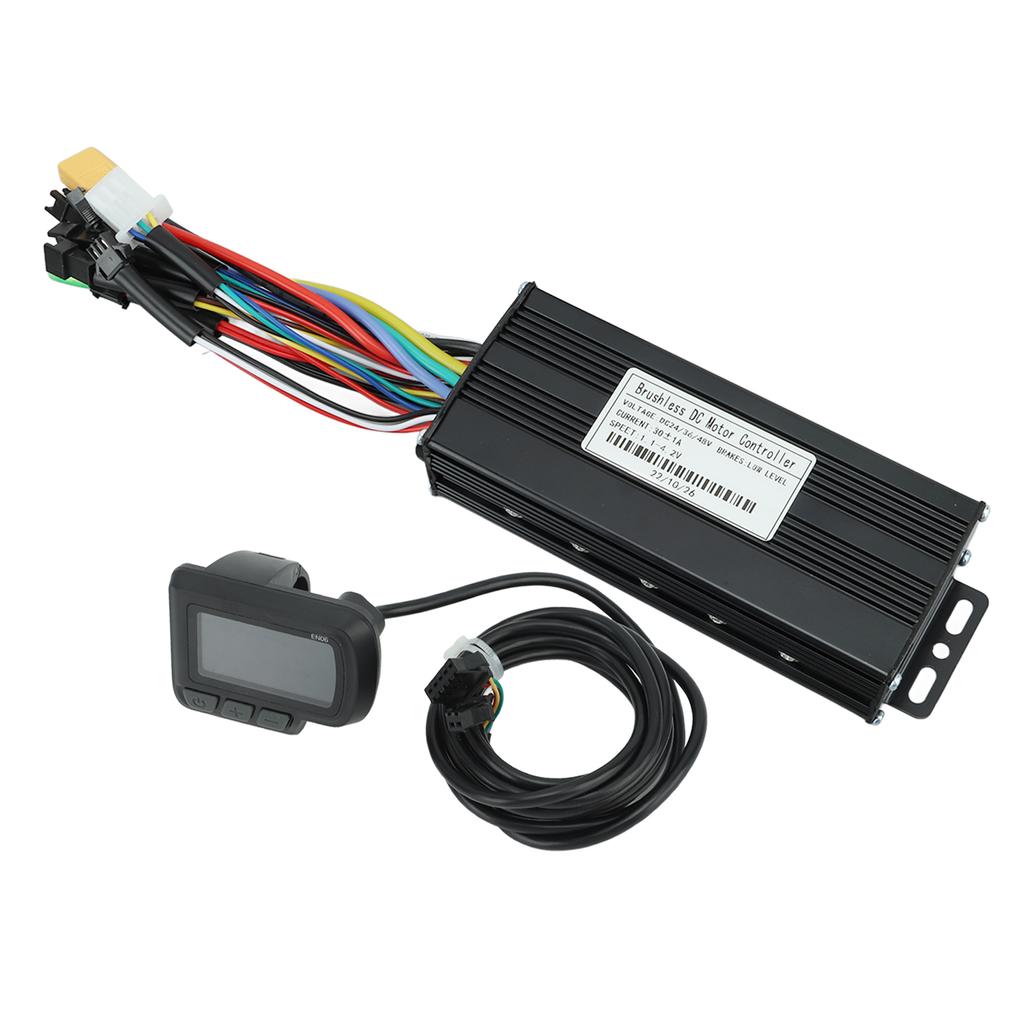 24В 36В 48В 1000Вт?1500 Вт 30 А 3-режимный контроллер синусоидальной волны ЖК-дисплей комплект для электровелосипеда скутера