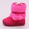 Girls Snow Boots Fashion Comfortable Thick Warm Kids Boots Lobbing Ball Thick Children Winter Cute Boys Boots Princess Shoes