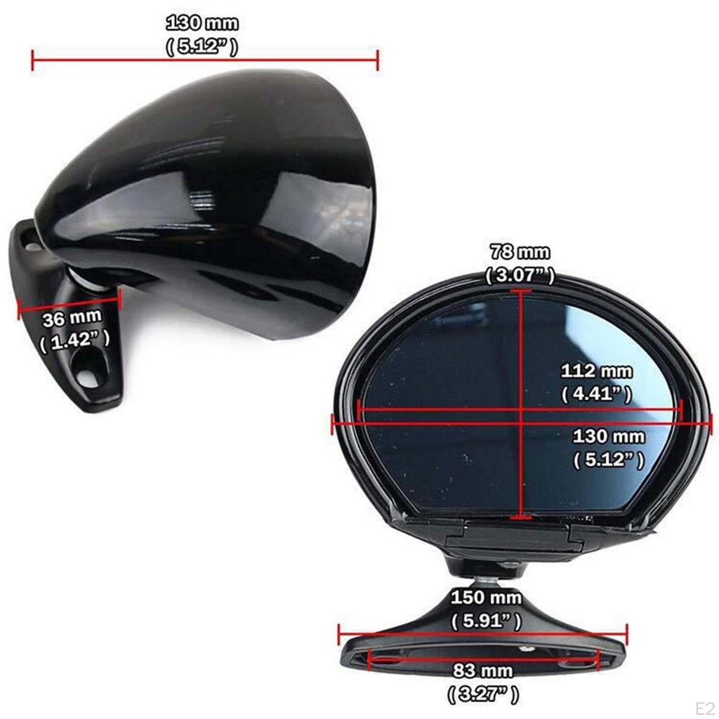 Car Rear View Mirror Accessories Easy Installation Sturdy Repair Parts Automotive Wing