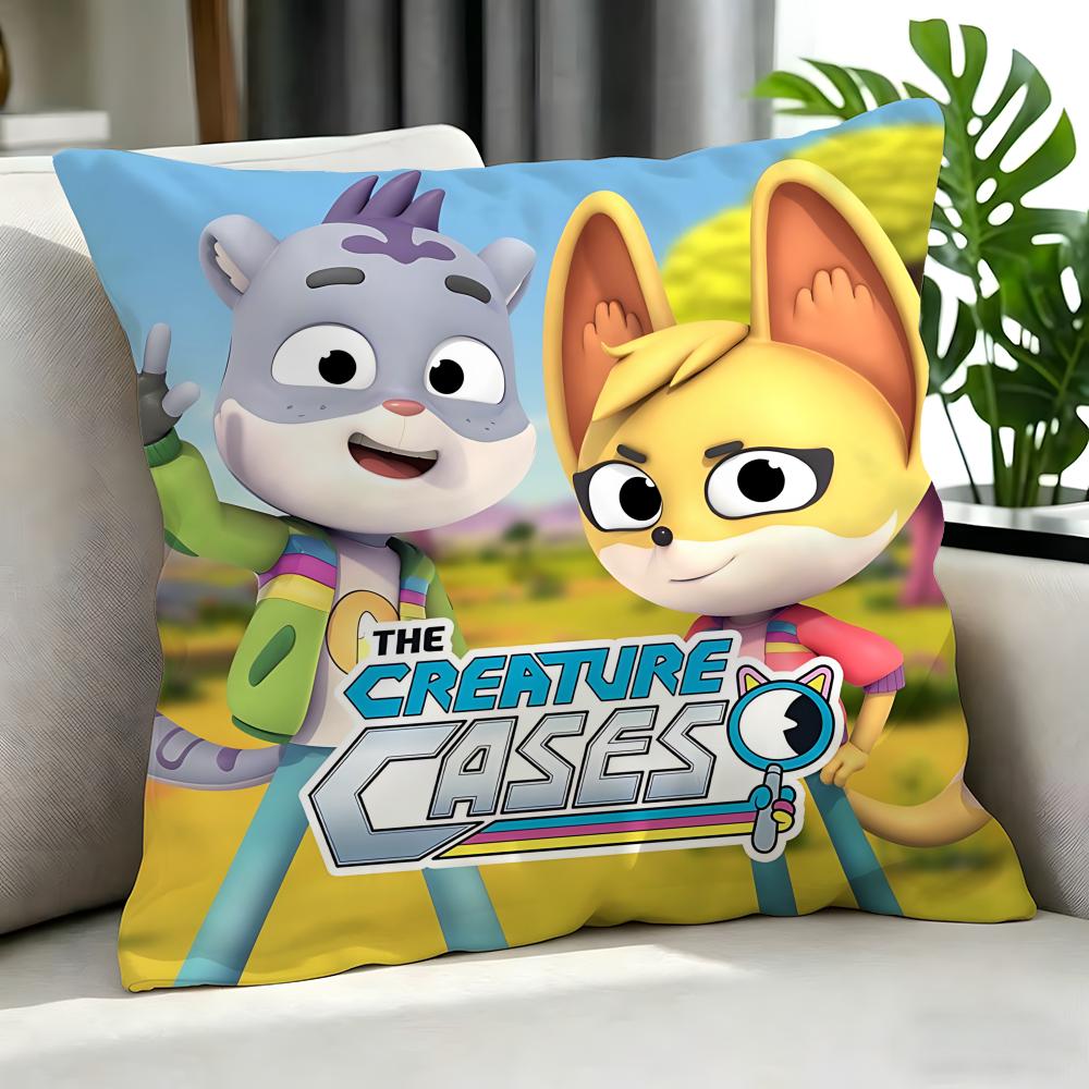 cartoon The Creature Cases Cushion Cover Cushion Cover Set Pcs x x x Pillowcase Decorative Sofa Home Decor
