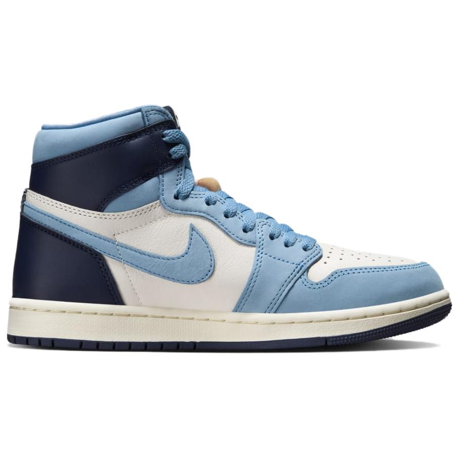 Женские кроссовки Air Jordan 1 Retro High OG First in Flight Blue University-Blue Midnight-Navy FD2596-400