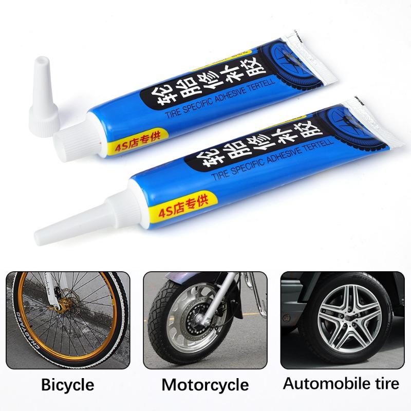 90/60/30ml Rubber Tires Sealant Car Wheel Tire Repair Tools Wear Resistant Rainproof Auto Tire Damage Soft Filling Adhesives