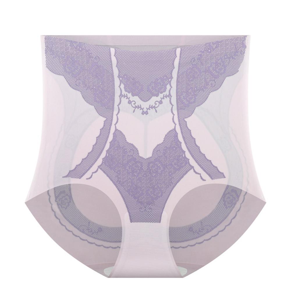 Ice Silk Корректирующее белье для похудения с утягивающим эффектом средней талии Трусы для коррекции фигуры Нижнее белье для ежедневного контроля живота