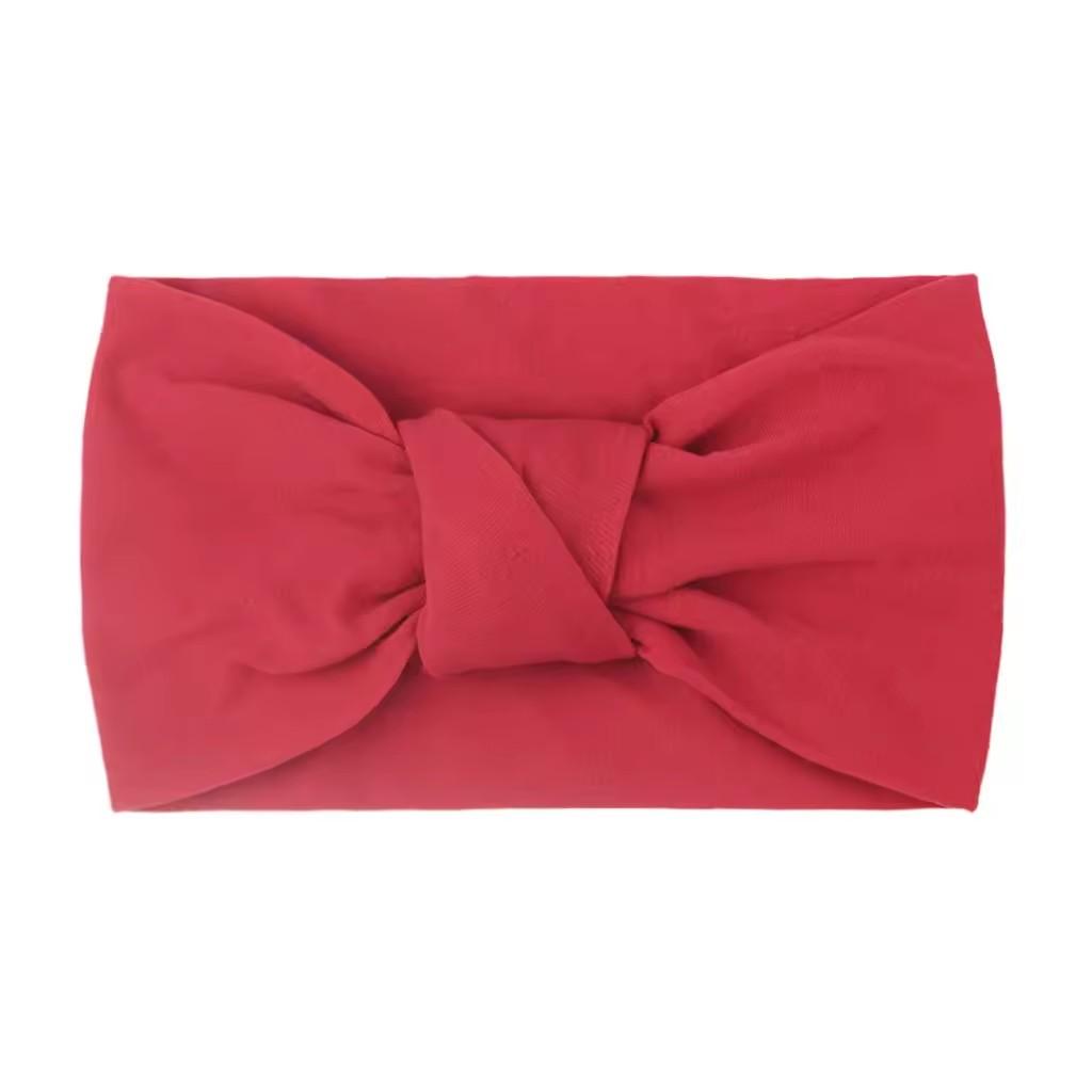 Unisex Baby 13-24m Knot Headband/Nylon Turban Elastic Washable Eco-Friendly Infant Toddler Accessory