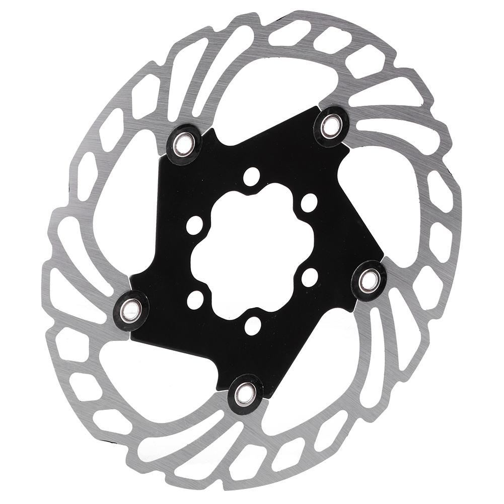 Дисковые тормозные роторы с плавающим охлаждением для горного велосипеда, 5 болтов, 140 мм, велосипедный аксессуар, черный