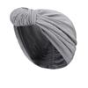 Silver Wire Cow Horn Toe Cap Autumn Winter Knot Fashion Headscarf Hat Women's Hats