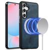 LC.IMEEKE L6 For Samsung Galaxy A35 5G Case PU Leather Coated PC TPU Phone Cover Magnetic Case