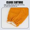 Heat Resistant Leather Welding Sleeve Cover Fireproof Cow Leather Arm Guards  Spark Protection