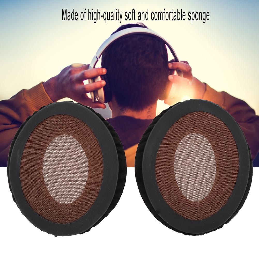 Replacement Earphone Ear Pads Cotton Cushion for Sennheiser MOMENTUM On EAR Black
