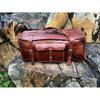 Leather Duffel Bag For Men, Leather Travel Bag, Duffle Bag for Men, Handmade Leather Weekender Bag, Handmade Leather Duffle