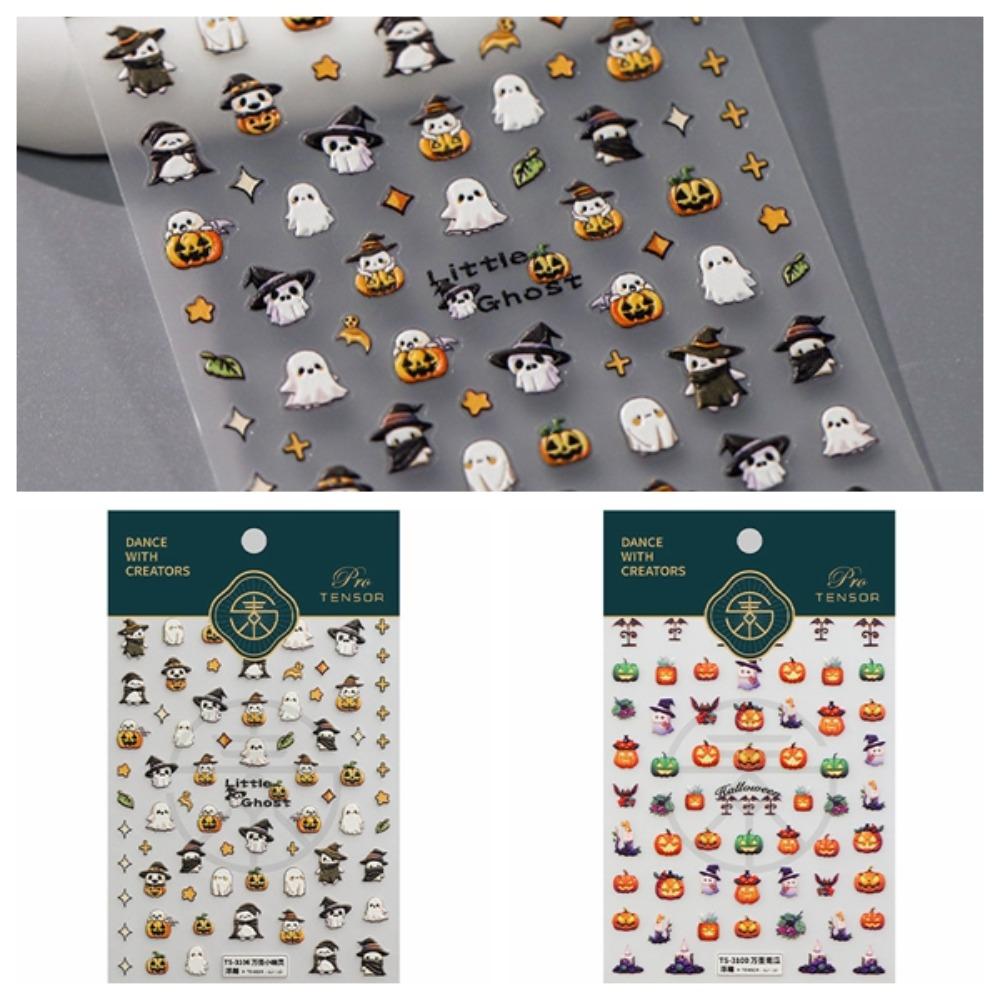 Manicure Ornaments Halloween Nail Stickers Nail Accessories Halloween Nail Decals Manicurist