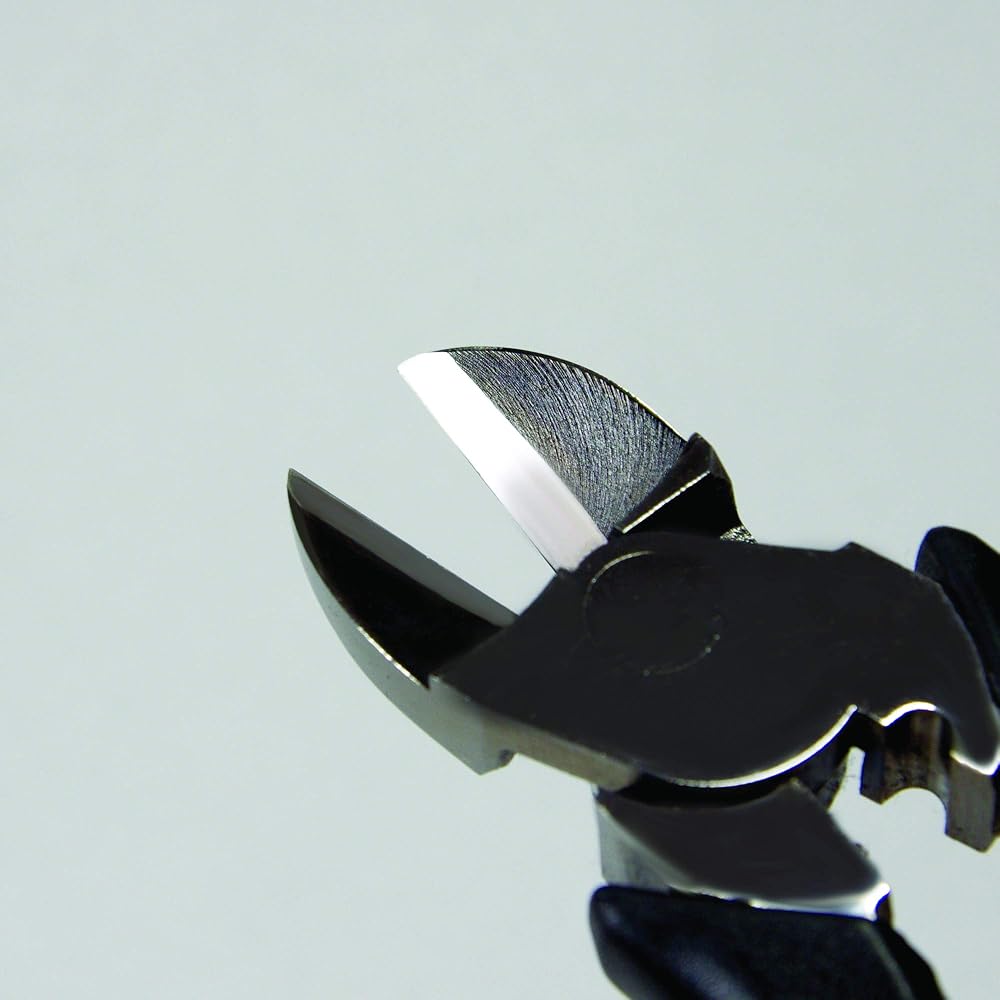 Fujiya (Fujiya) Electrician Meijin Eccentric Thin Blade Nipper 7700N-200BG 200mm Black Gold Eccen...