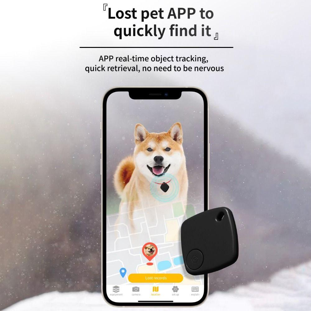 Пластиковый квадратный мини-трекер GPS для поиска домашних животных для детской сумки с ключами
