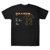 Dragon DRG-1N Mechwarrior MWO Mech Combat RPG Gift T Shirt for Gamer Battletech Graphic Clothes
